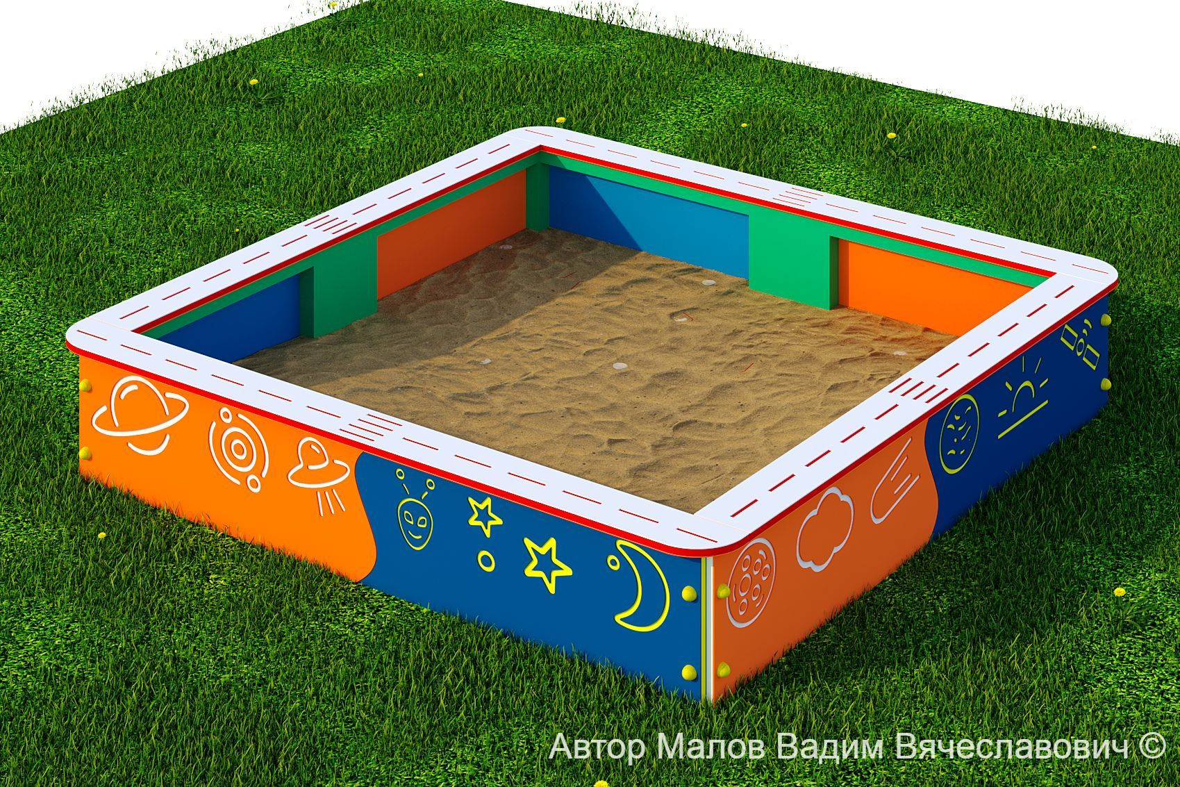 4. Песочница составная Космос-22.08.2022